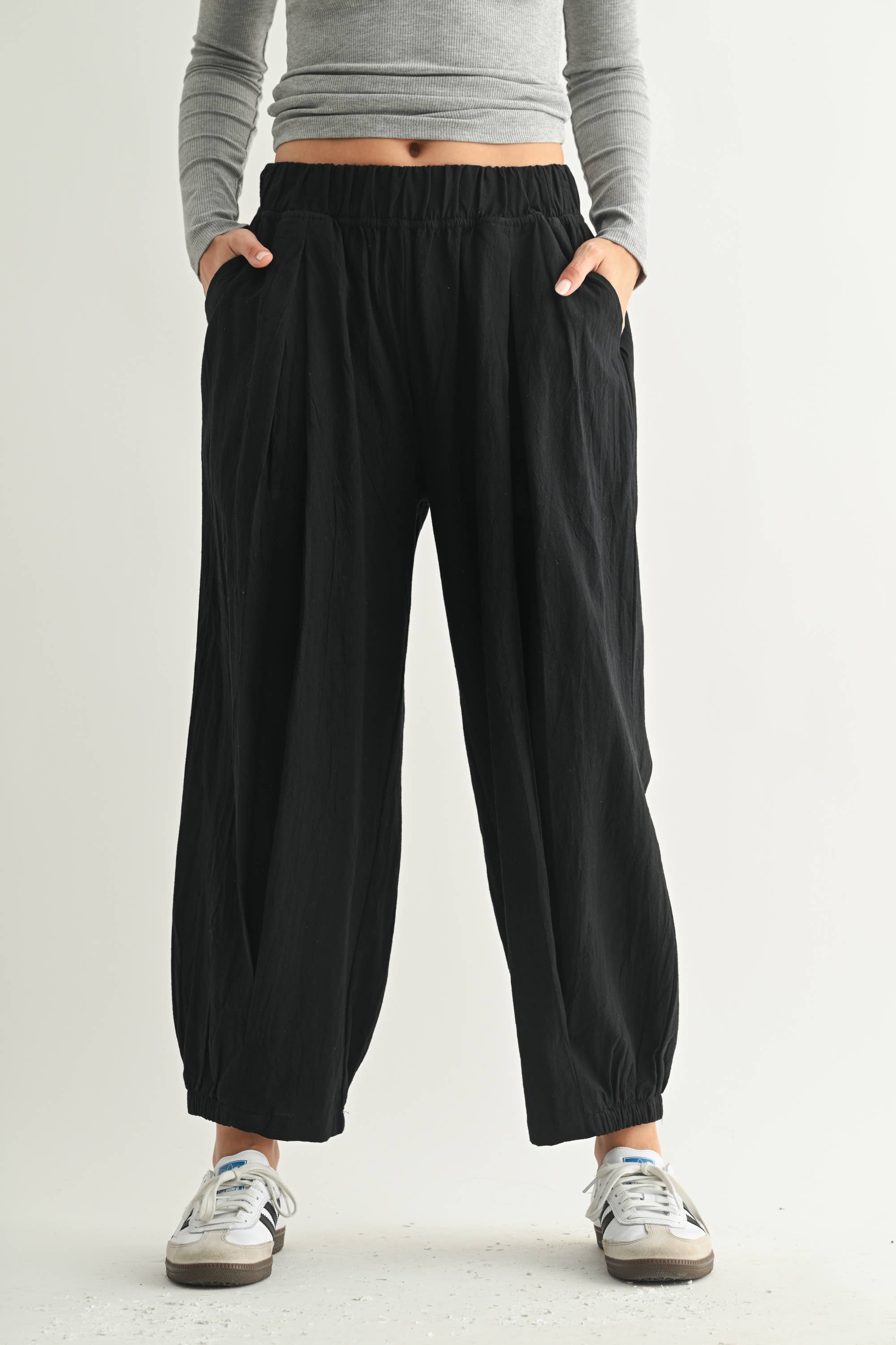 Sahara Billow Cotton Pants-Bottoms-Krush Kandy, Women's Online Fashion Boutique Located in Phoenix, Arizona (Scottsdale Area)