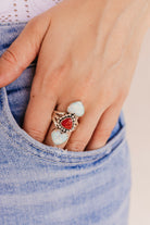 Opal Heart Stone Crawler-Crawler Rings-Krush Kandy, Women's Online Fashion Boutique Located in Phoenix, Arizona (Scottsdale Area)