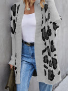 The Leo Luxe Leopard Pattern Open Cardigan-Cardigans-Krush Kandy, Women's Online Fashion Boutique Located in Phoenix, Arizona (Scottsdale Area)