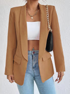After Hours Long Sleeve Blazer-Blazers-Krush Kandy, Women's Online Fashion Boutique Located in Phoenix, Arizona (Scottsdale Area)