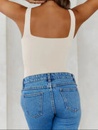 Solid Color Wide Strap Cami-Krush Kandy, Women's Online Fashion Boutique Located in Phoenix, Arizona (Scottsdale Area)