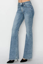 RISEN Full Size Mid Rise Bootcut Jeans-jeans-Krush Kandy, Women's Online Fashion Boutique Located in Phoenix, Arizona (Scottsdale Area)