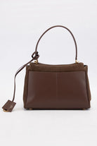 Genuine Suede Turn-Lock Satchel-handbags-Krush Kandy, Women's Online Fashion Boutique Located in Phoenix, Arizona (Scottsdale Area)