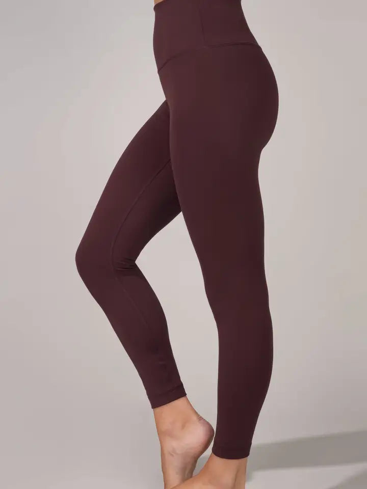 Yogalicious Lux Elastic Free Waistband High Rise 7/8 Ankle-Leggings-Krush Kandy, Women's Online Fashion Boutique Located in Phoenix, Arizona (Scottsdale Area)