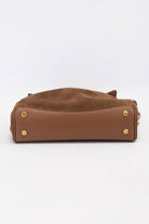 Genuine Suede Turn-Lock Satchel-handbags-Krush Kandy, Women's Online Fashion Boutique Located in Phoenix, Arizona (Scottsdale Area)