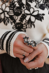 Kristyn's Whimsy Sterling and Stone Ring