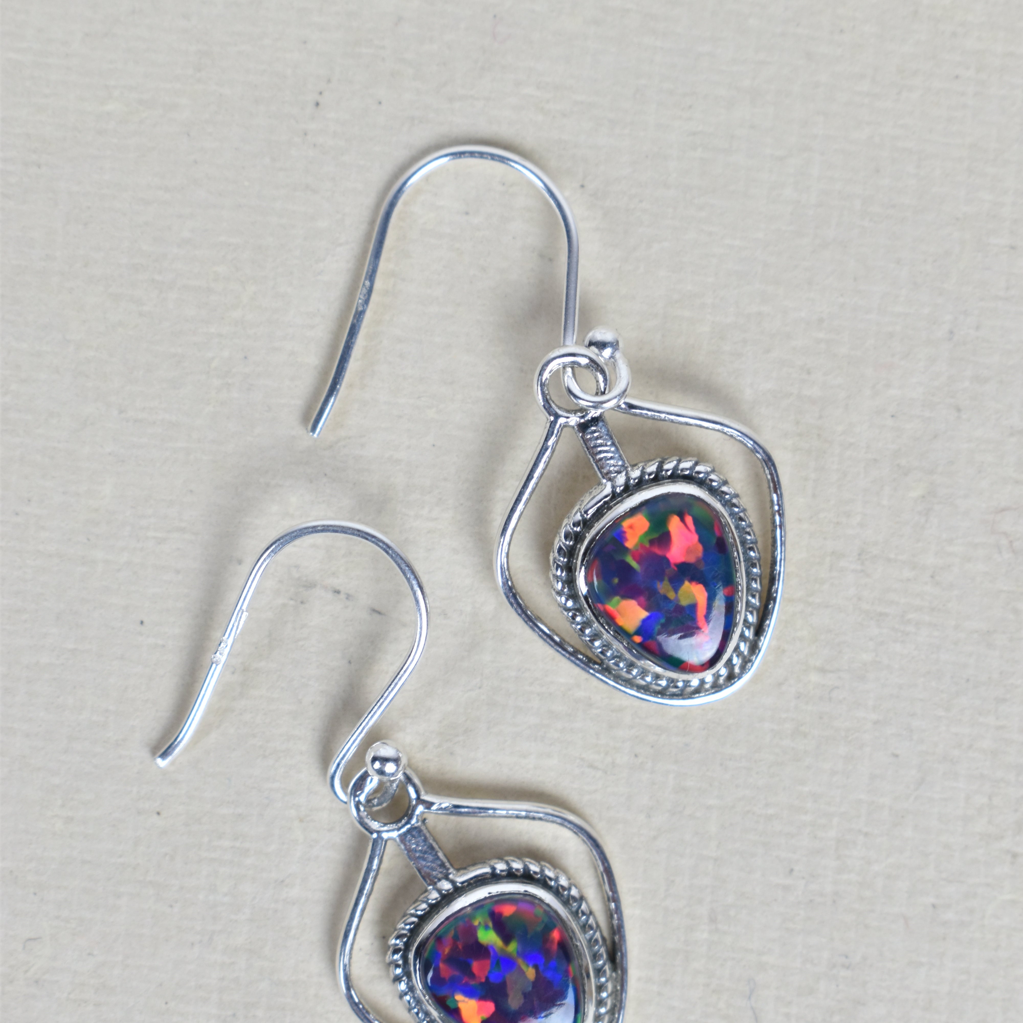 Swirl of Life Sterling Silver Earrings-Drop Earrings-Krush Kandy, Women's Online Fashion Boutique Located in Phoenix, Arizona (Scottsdale Area)