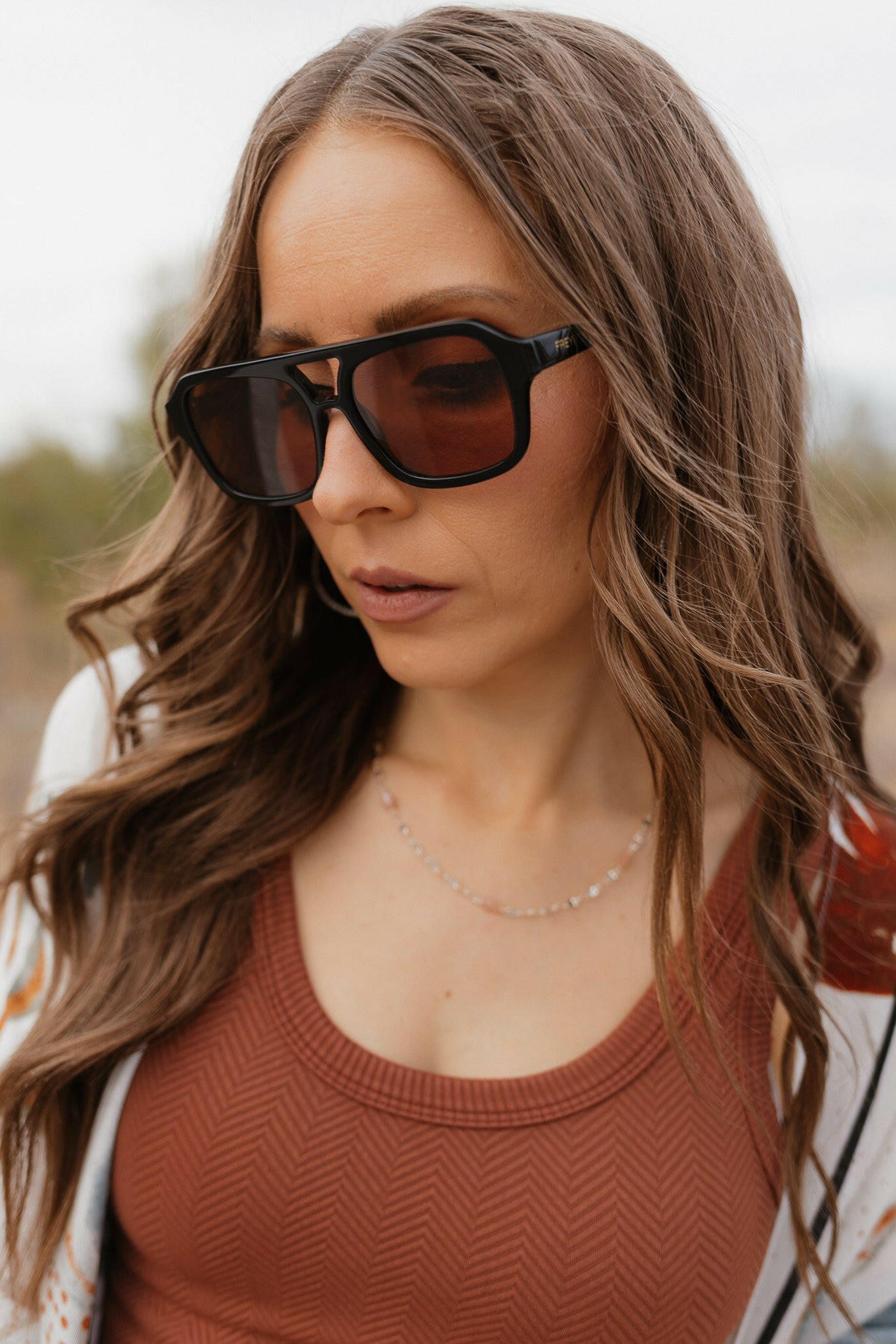 Havana Acetate Aviator Sunglasses-Sunglasses-Krush Kandy, Women's Online Fashion Boutique Located in Phoenix, Arizona (Scottsdale Area)
