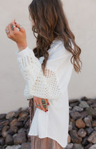 POL Take a Picture Button Down-Long Sleeve Tops-Krush Kandy, Women's Online Fashion Boutique Located in Phoenix, Arizona (Scottsdale Area)