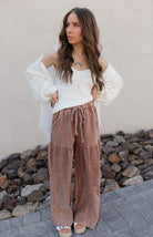 Desert Daze Mineral-Wash Wide-Leg Pants-Bottoms-Krush Kandy, Women's Online Fashion Boutique Located in Phoenix, Arizona (Scottsdale Area)