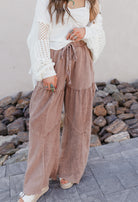 Desert Daze Mineral-Wash Wide-Leg Pants-Bottoms-Krush Kandy, Women's Online Fashion Boutique Located in Phoenix, Arizona (Scottsdale Area)