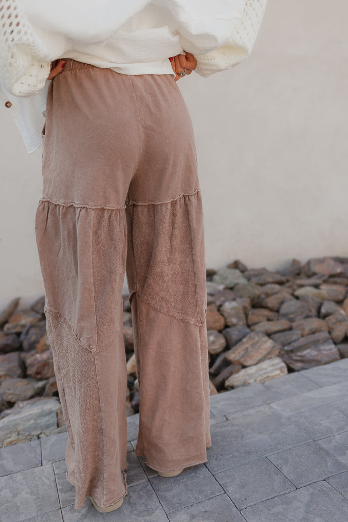 Desert Daze Mineral-Wash Wide-Leg Pants-Bottoms-Krush Kandy, Women's Online Fashion Boutique Located in Phoenix, Arizona (Scottsdale Area)