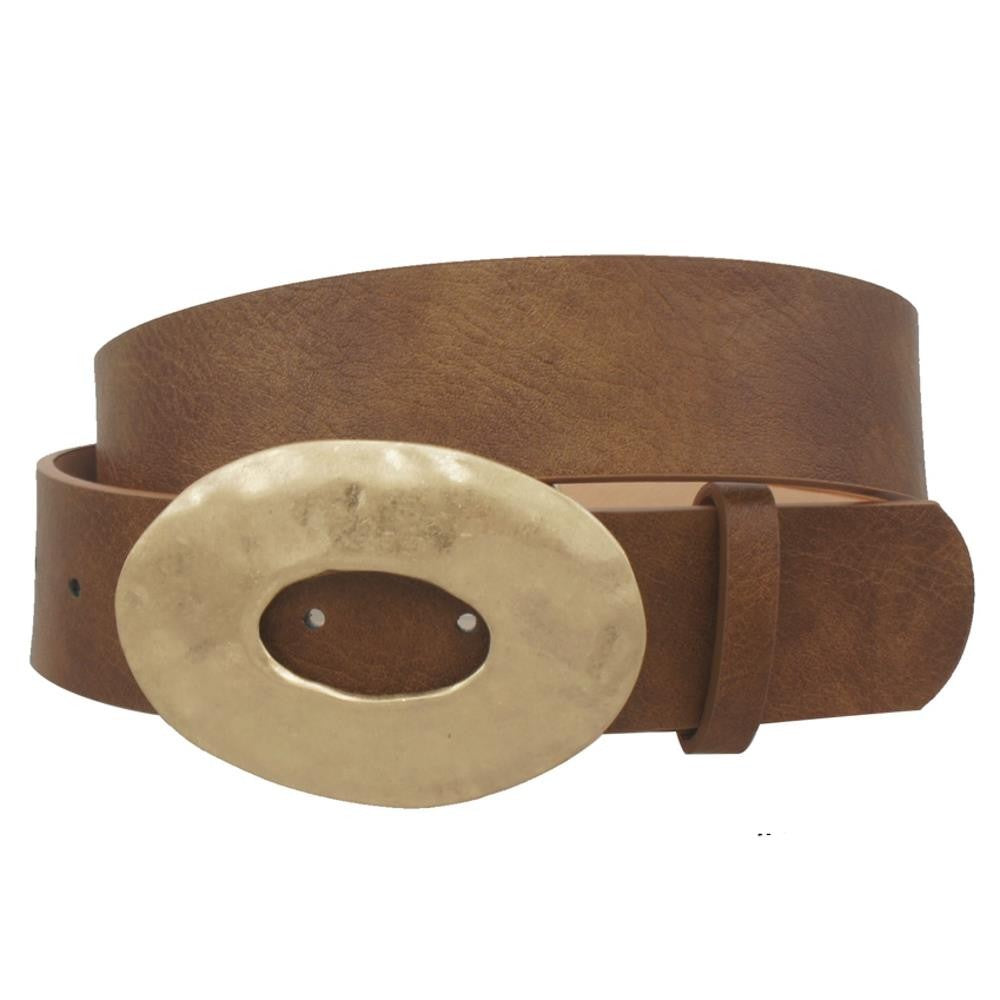 Rustic Revival Oval Buckle Belt-Belts-Krush Kandy, Women's Online Fashion Boutique Located in Phoenix, Arizona (Scottsdale Area)