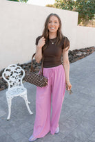 Cozy Wide Leg Pants-Pants-Krush Kandy, Women's Online Fashion Boutique Located in Phoenix, Arizona (Scottsdale Area)