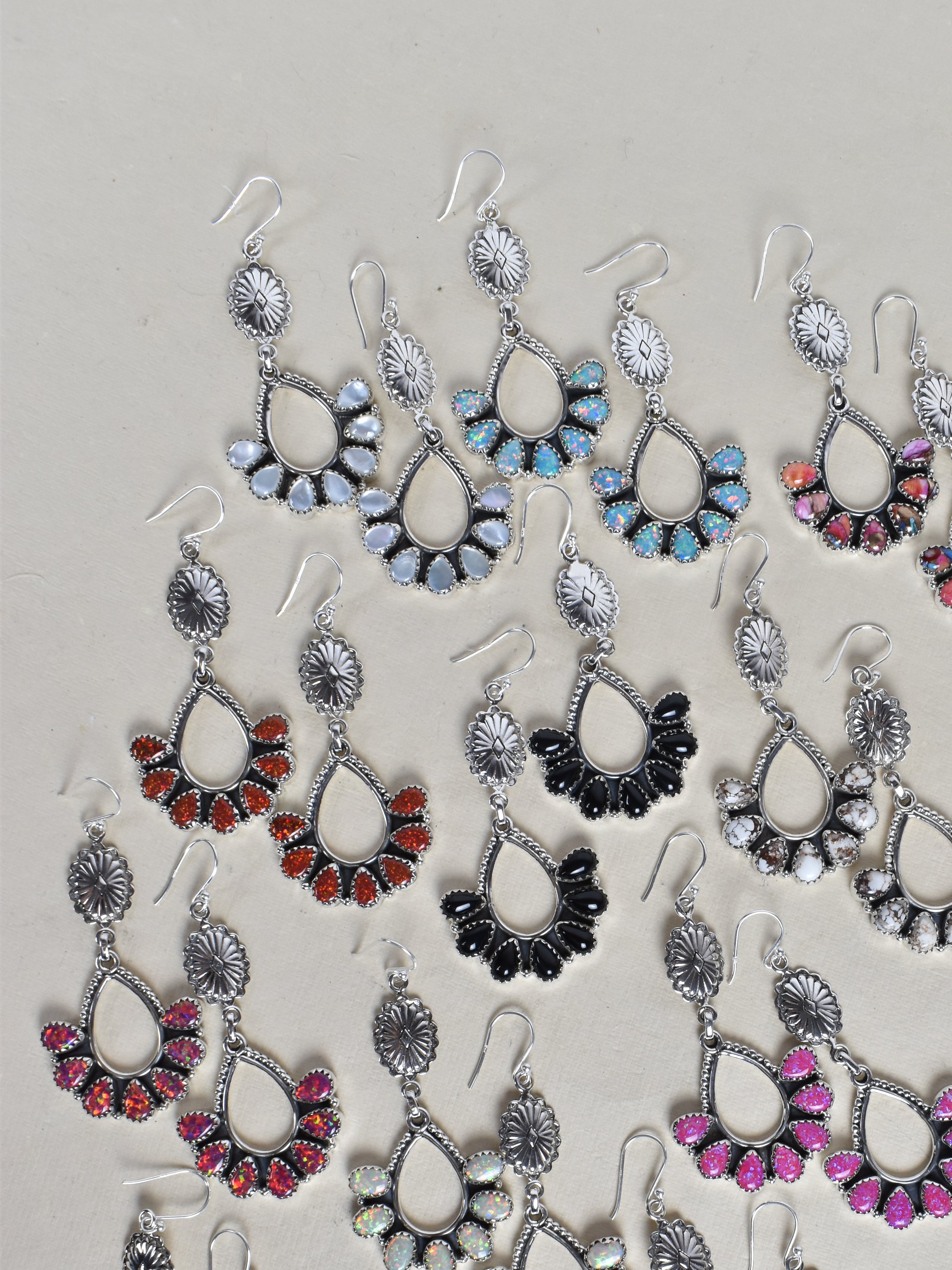 Concho Brielle Earring-Earrings-Krush Kandy, Women's Online Fashion Boutique Located in Phoenix, Arizona (Scottsdale Area)