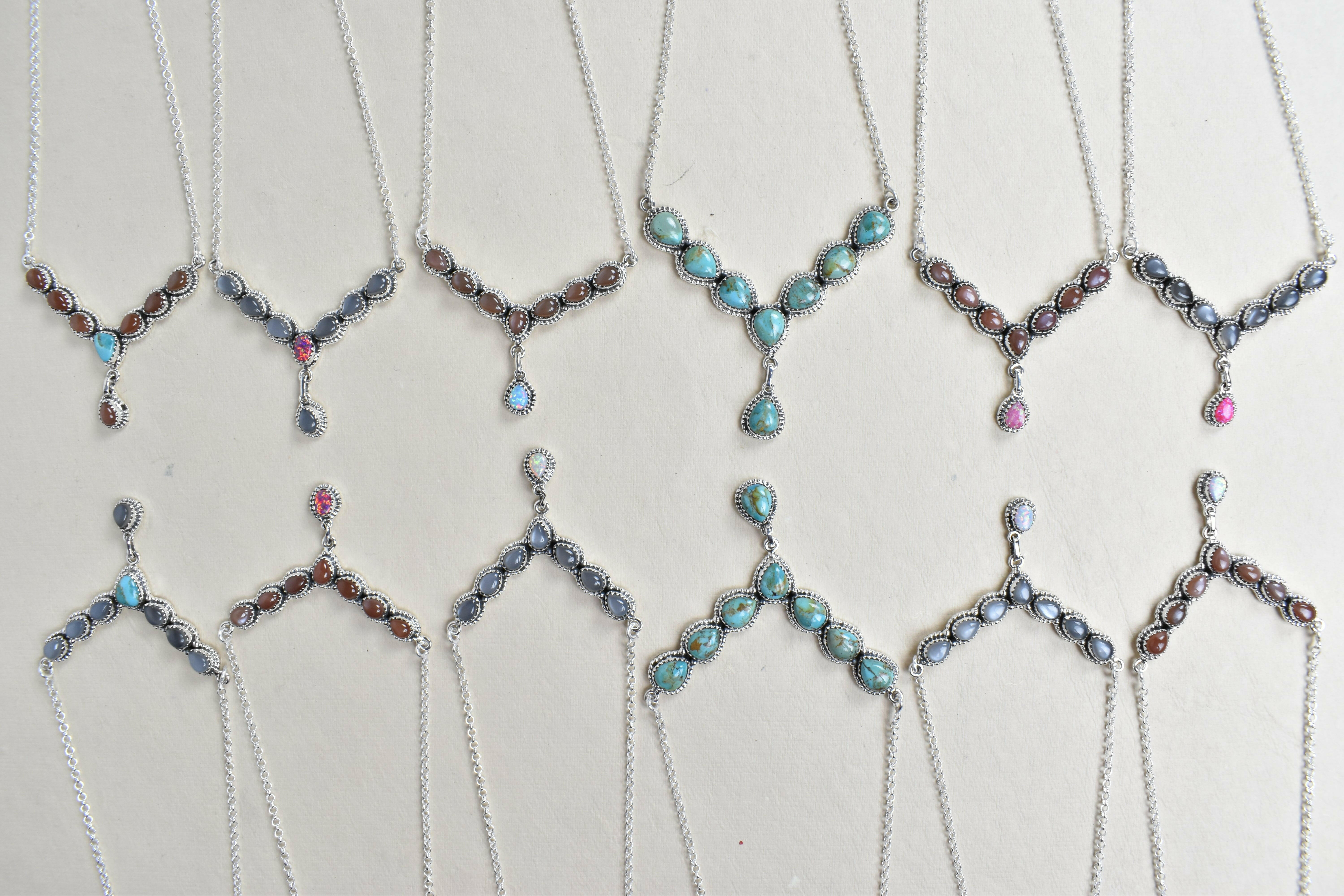 Y Knot Sterling Silver Necklace-Lariat and Y Necklaces-Krush Kandy, Women's Online Fashion Boutique Located in Phoenix, Arizona (Scottsdale Area)