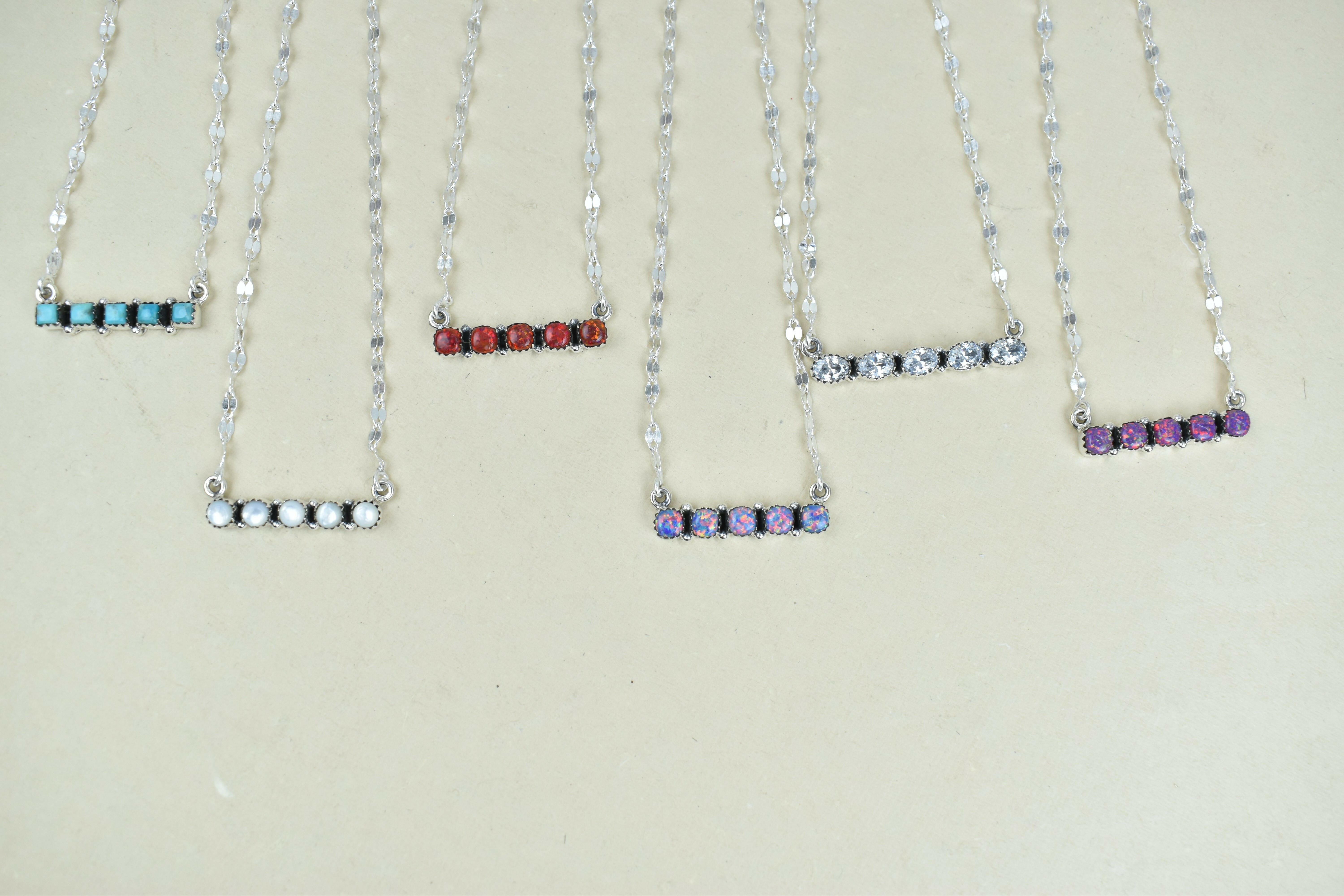 Radiant Quintessence Sterling Silver Necklace-Chain Necklaces-Krush Kandy, Women's Online Fashion Boutique Located in Phoenix, Arizona (Scottsdale Area)