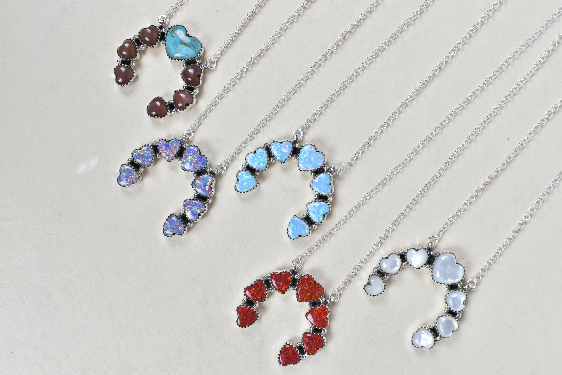 Sterling Silver Lucky Heart Necklace-Chain Necklaces-Krush Kandy, Women's Online Fashion Boutique Located in Phoenix, Arizona (Scottsdale Area)