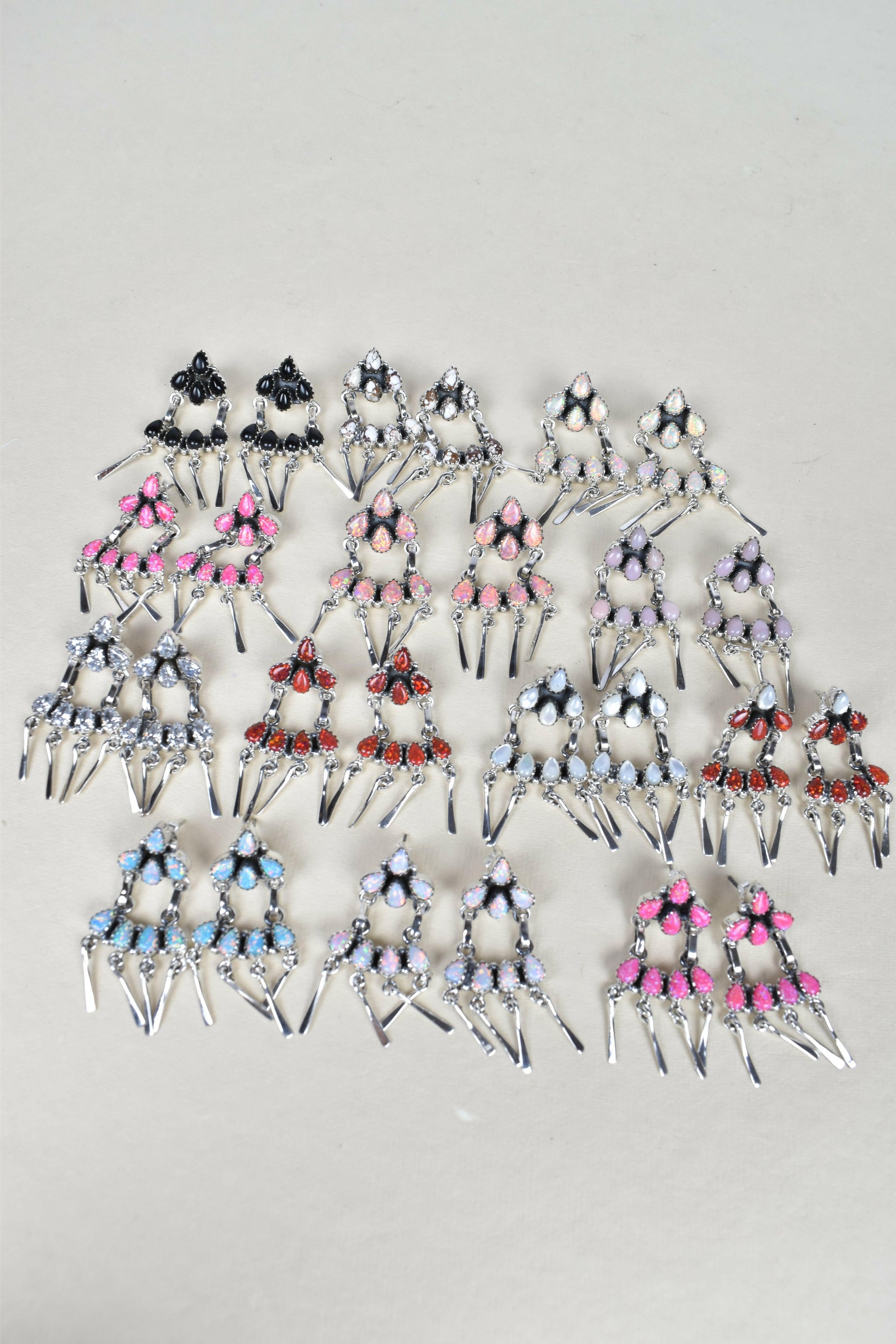 Tickle Me Pretty Sterling Silver Earrings-Drop Earrings-Krush Kandy, Women's Online Fashion Boutique Located in Phoenix, Arizona (Scottsdale Area)