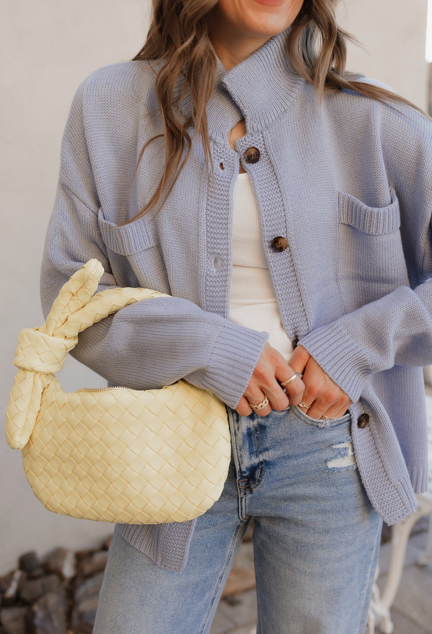 Softbound Button Pocket Cardigan Sweater-Tops-Krush Kandy, Women's Online Fashion Boutique Located in Phoenix, Arizona (Scottsdale Area)