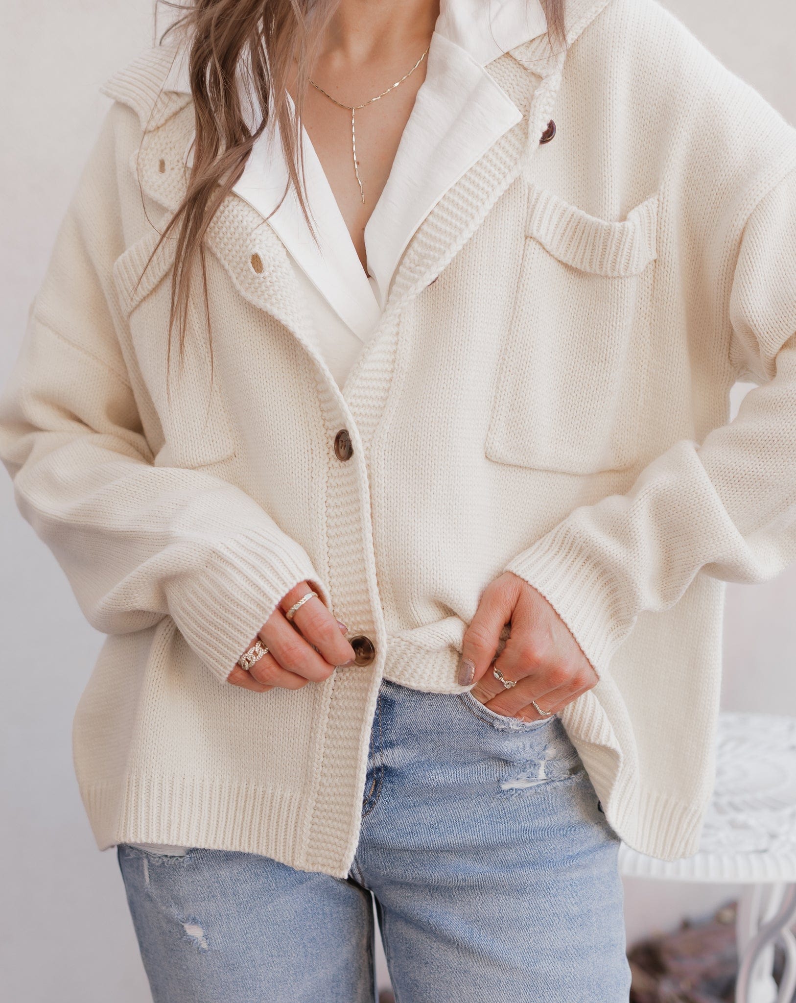 Softbound Button Pocket Cardigan Sweater-Tops-Krush Kandy, Women's Online Fashion Boutique Located in Phoenix, Arizona (Scottsdale Area)