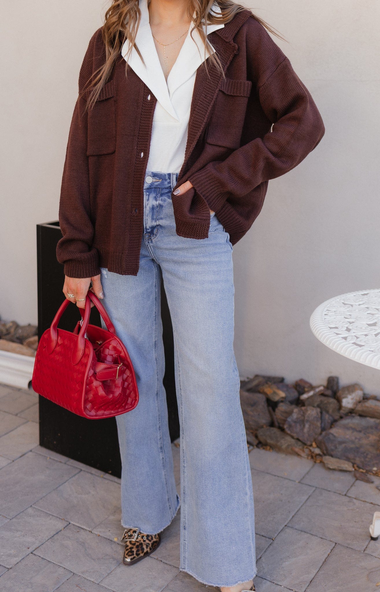 Softbound Button Pocket Cardigan Sweater-Tops-Krush Kandy, Women's Online Fashion Boutique Located in Phoenix, Arizona (Scottsdale Area)