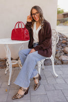 Softbound Button Pocket Cardigan Sweater-Tops-Krush Kandy, Women's Online Fashion Boutique Located in Phoenix, Arizona (Scottsdale Area)