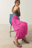 Drawstring Ruched Pants-Krush Kandy, Women's Online Fashion Boutique Located in Phoenix, Arizona (Scottsdale Area)