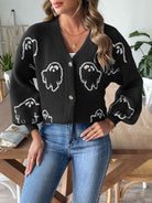 V-Neck Dropped Shoulder Cardigan-Krush Kandy, Women's Online Fashion Boutique Located in Phoenix, Arizona (Scottsdale Area)