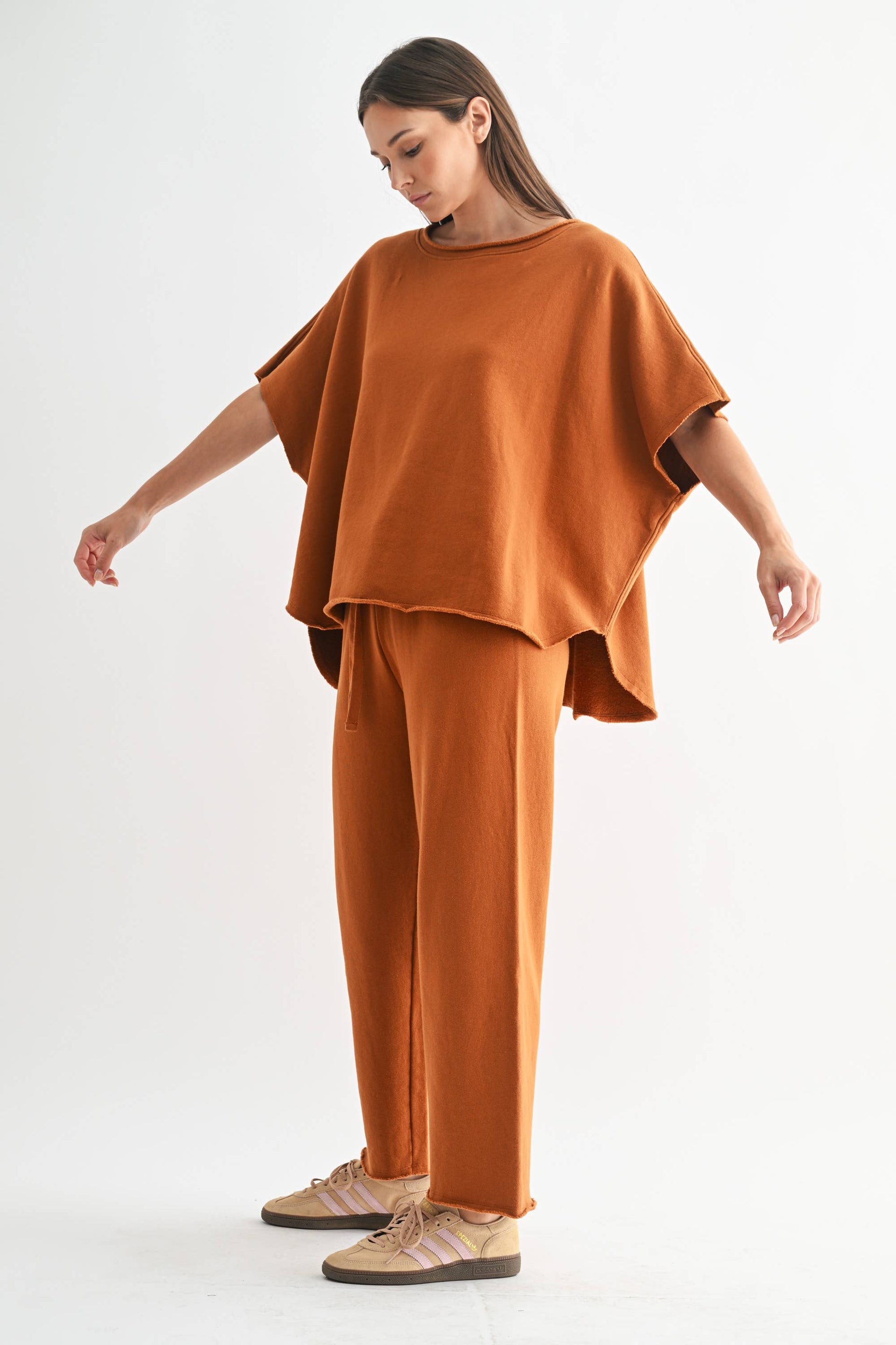 Cotton Wide Leg Pants-Bottoms-Krush Kandy, Women's Online Fashion Boutique Located in Phoenix, Arizona (Scottsdale Area)