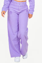 Violet Vibes High Waist Wide Leg Jeans-Krush Kandy, Women's Online Fashion Boutique Located in Phoenix, Arizona (Scottsdale Area)