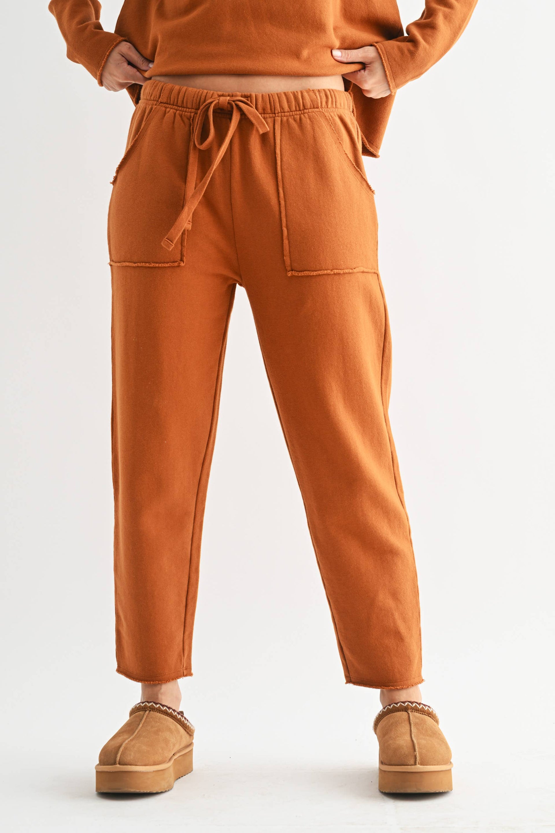 Straight Leg Lounge Pants-Bottoms-Krush Kandy, Women's Online Fashion Boutique Located in Phoenix, Arizona (Scottsdale Area)