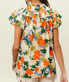 BiBi Multi Color Floral Print Woven Top-Tops-Krush Kandy, Women's Online Fashion Boutique Located in Phoenix, Arizona (Scottsdale Area)