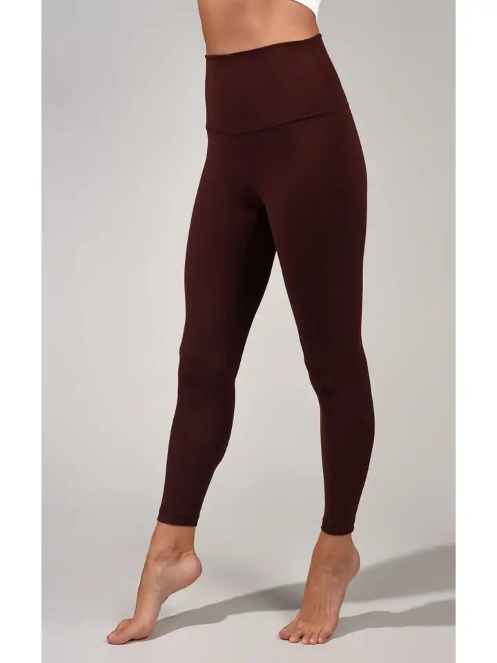 Yogalicious Lux Elastic Free Waistband High Rise 7/8 Ankle-Leggings-Krush Kandy, Women's Online Fashion Boutique Located in Phoenix, Arizona (Scottsdale Area)