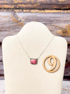 Thulite Slab Necklaces-Necklaces-Krush Kandy, Women's Online Fashion Boutique Located in Phoenix, Arizona (Scottsdale Area)