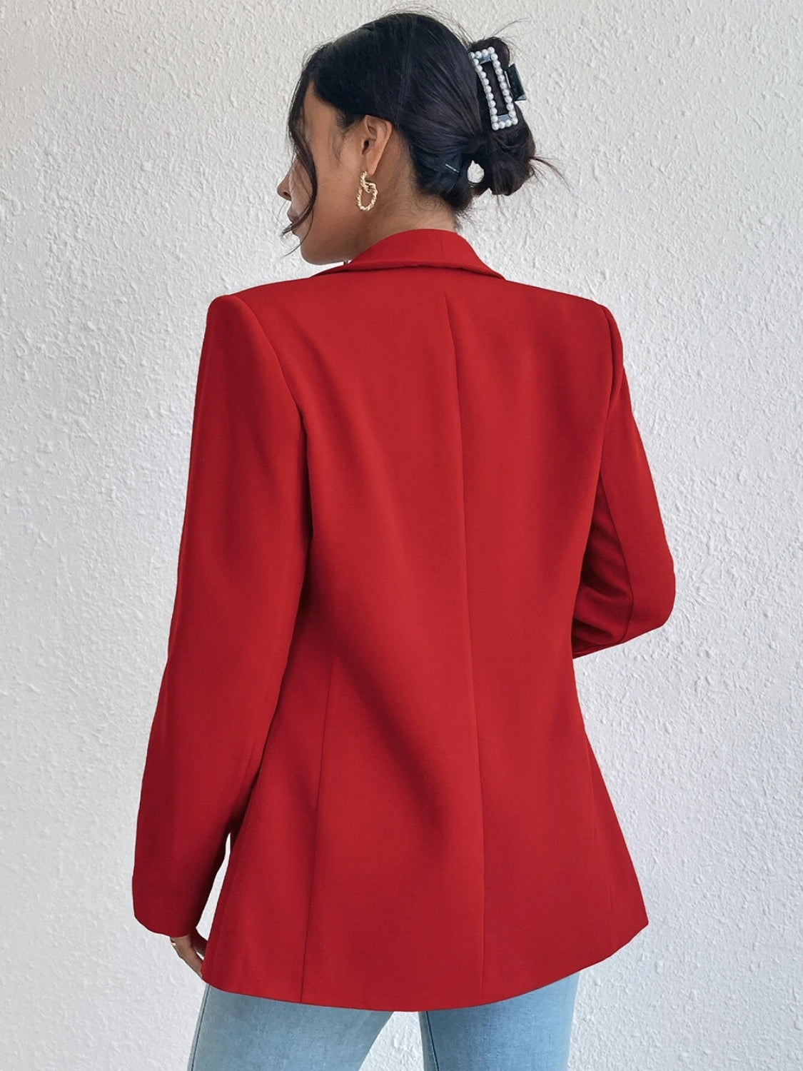 After Hours Long Sleeve Blazer-Blazers-Krush Kandy, Women's Online Fashion Boutique Located in Phoenix, Arizona (Scottsdale Area)