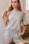 Checkmate Lounge Set-2 Piece Outfit Sets-Krush Kandy, Women's Online Fashion Boutique Located in Phoenix, Arizona (Scottsdale Area)