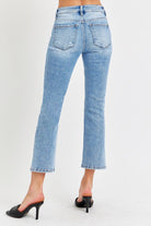 RISEN Park Avenue High Rise Straight Leg Jeans-jeans-Krush Kandy, Women's Online Fashion Boutique Located in Phoenix, Arizona (Scottsdale Area)