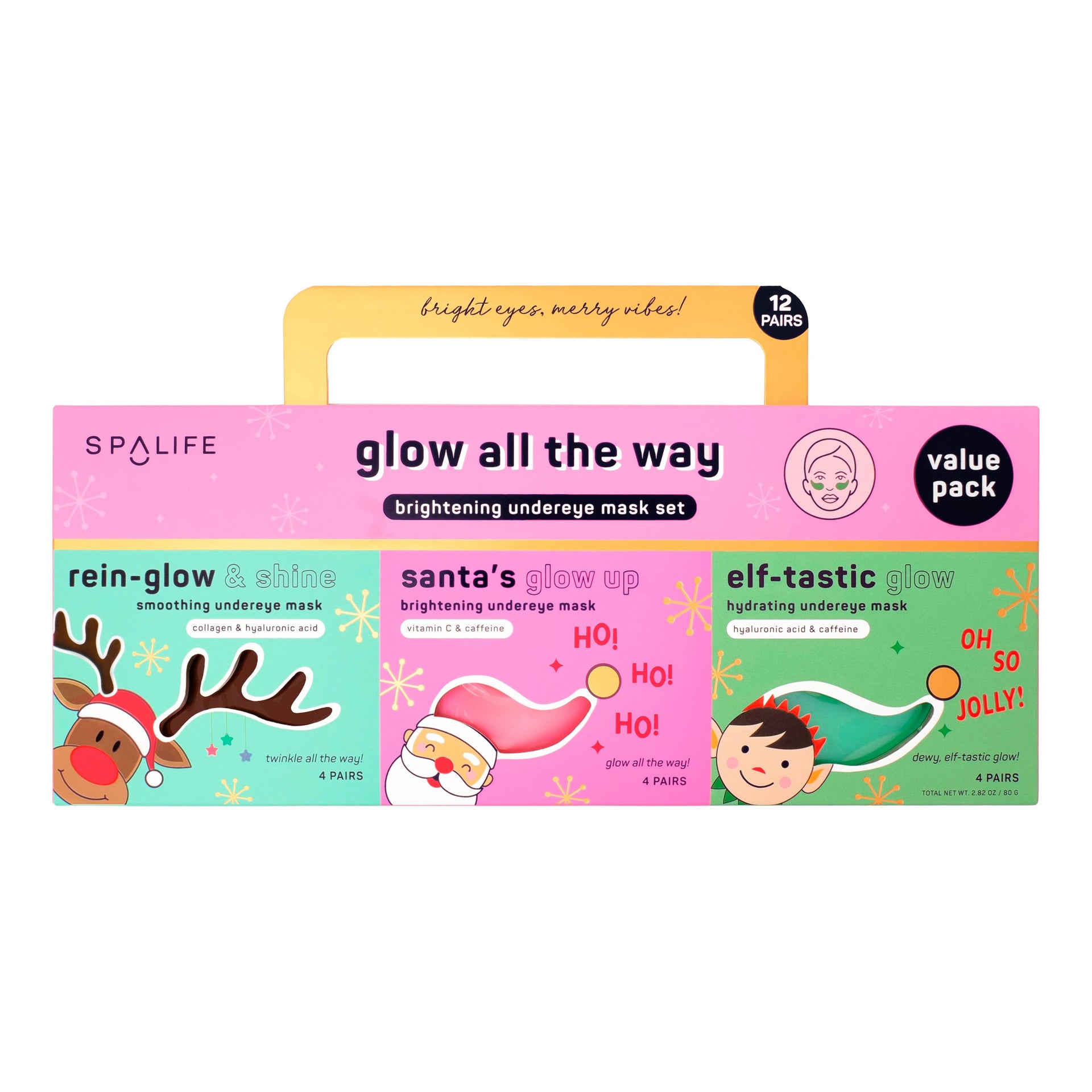 Christmas Holiday Glow All the Way Brightening Undereye Mask Set – Value Pack-Accessories-Krush Kandy, Women's Online Fashion Boutique Located in Phoenix, Arizona (Scottsdale Area)