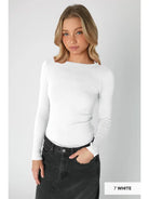 Wide Ribbed Long Sleeve Top-Krush Kandy, Women's Online Fashion Boutique Located in Phoenix, Arizona (Scottsdale Area)