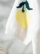 Lemon Button-Up Long Sleeve Cardigan-Tops-Krush Kandy, Women's Online Fashion Boutique Located in Phoenix, Arizona (Scottsdale Area)