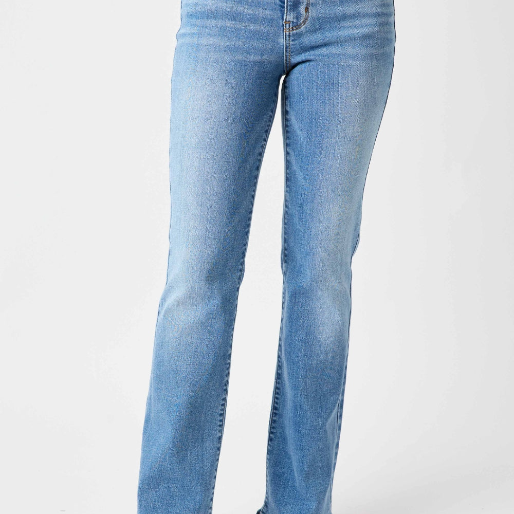 Judy Blue Full Size High Waist Straight Jeans-Krush Kandy, Women's Online Fashion Boutique Located in Phoenix, Arizona (Scottsdale Area)