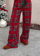 Pajama Pants With Christmas Plaid, Pants Only-Pants-Krush Kandy, Women's Online Fashion Boutique Located in Phoenix, Arizona (Scottsdale Area)