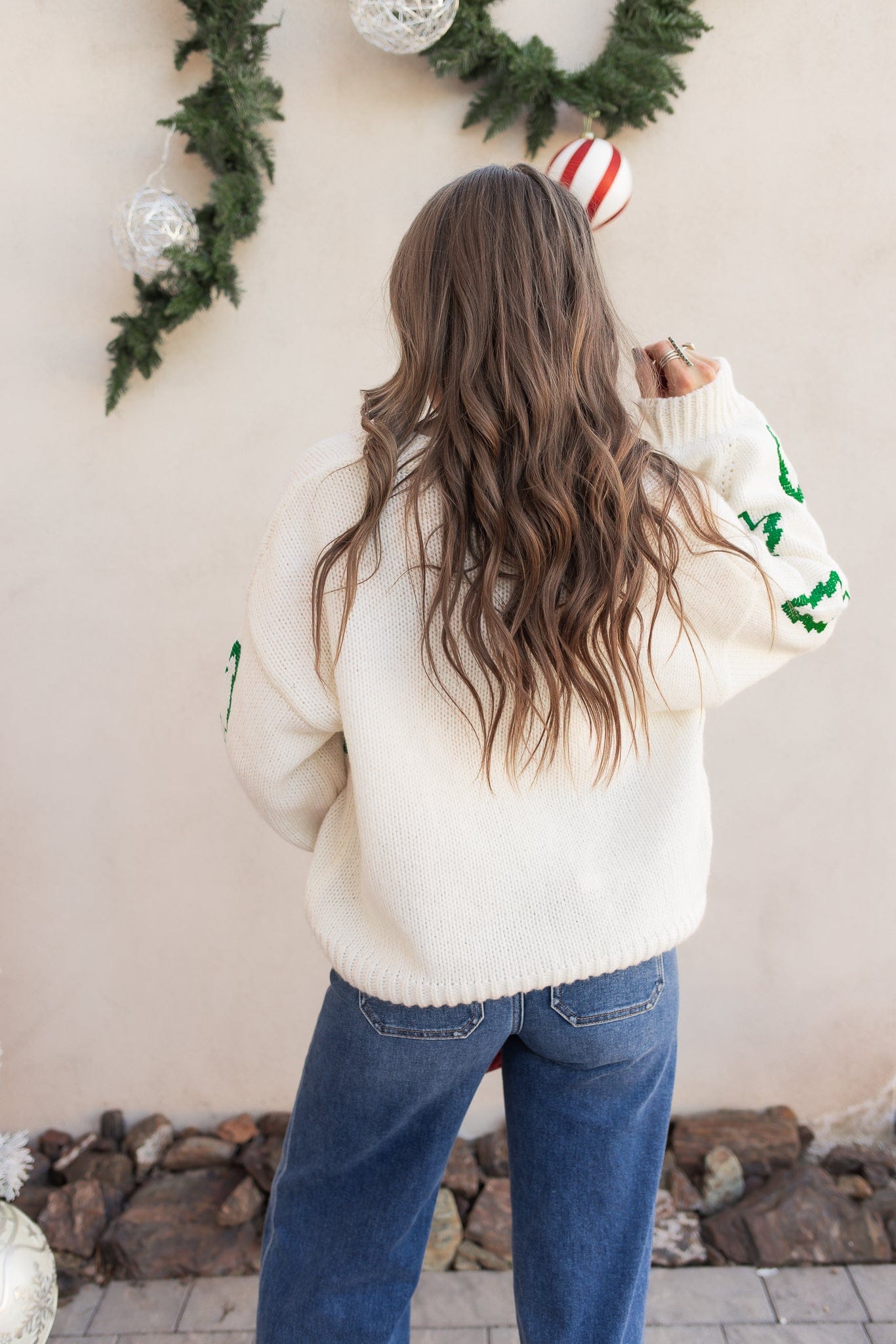 Christmas Tree Knit Cardigan | KKB EXCLUSIVE XS-3X-Cardigan-Krush Kandy, Women's Online Fashion Boutique Located in Phoenix, Arizona (Scottsdale Area)