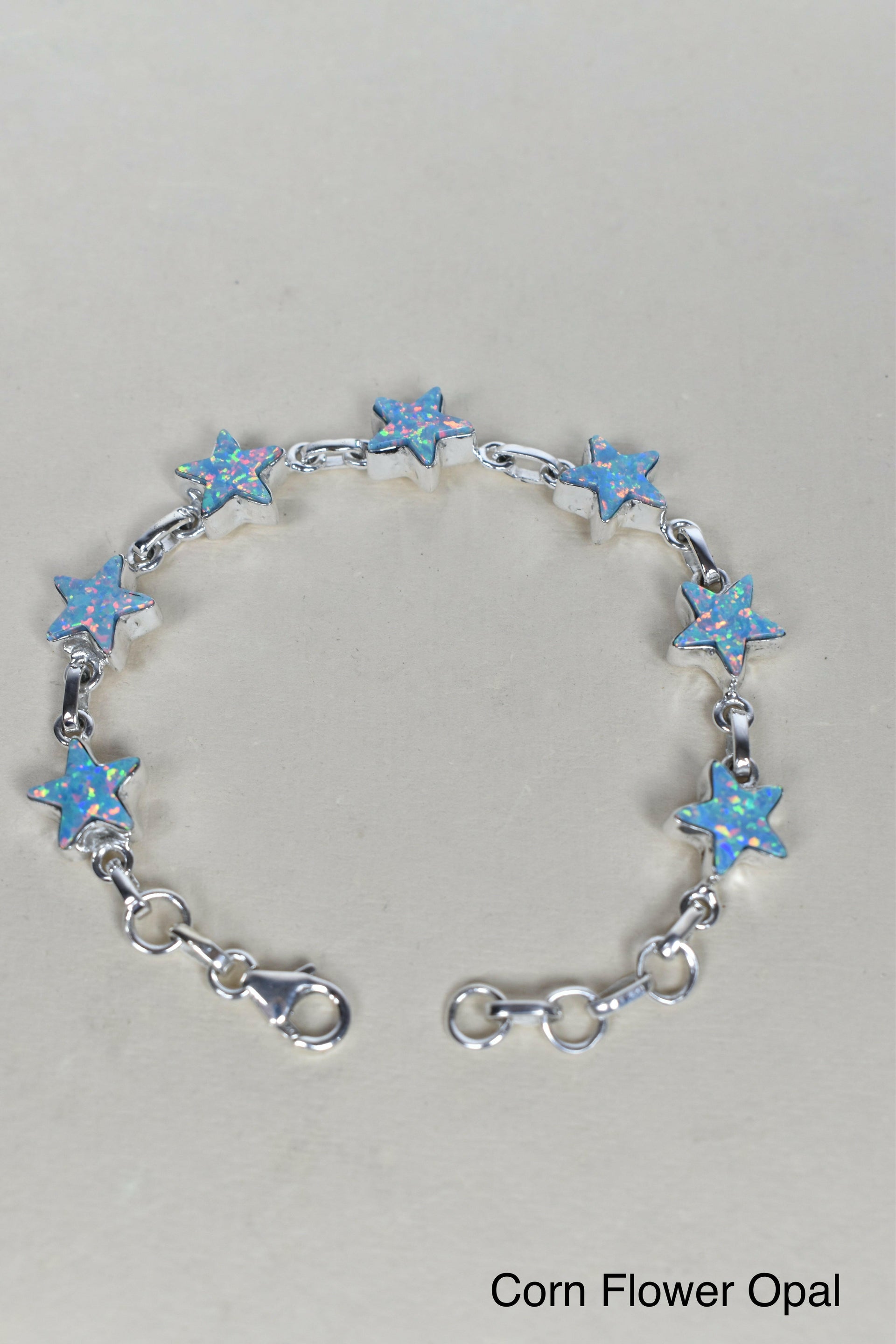 7 Star General Sterling Silver Bracelet-Gemstone Bracelets-Krush Kandy, Women's Online Fashion Boutique Located in Phoenix, Arizona (Scottsdale Area)