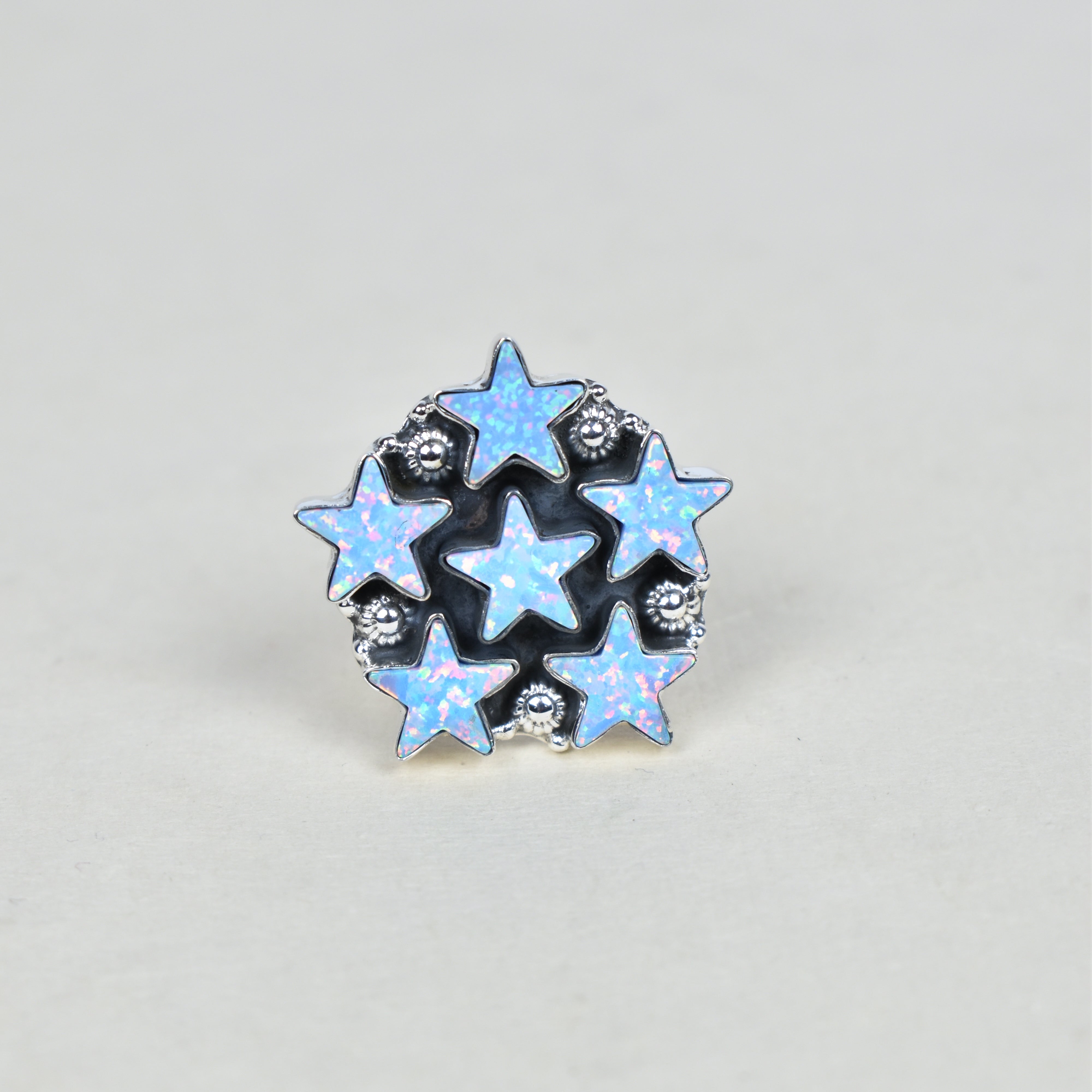 5 Star General Sterling Silver Ring-Rings-Krush Kandy, Women's Online Fashion Boutique Located in Phoenix, Arizona (Scottsdale Area)