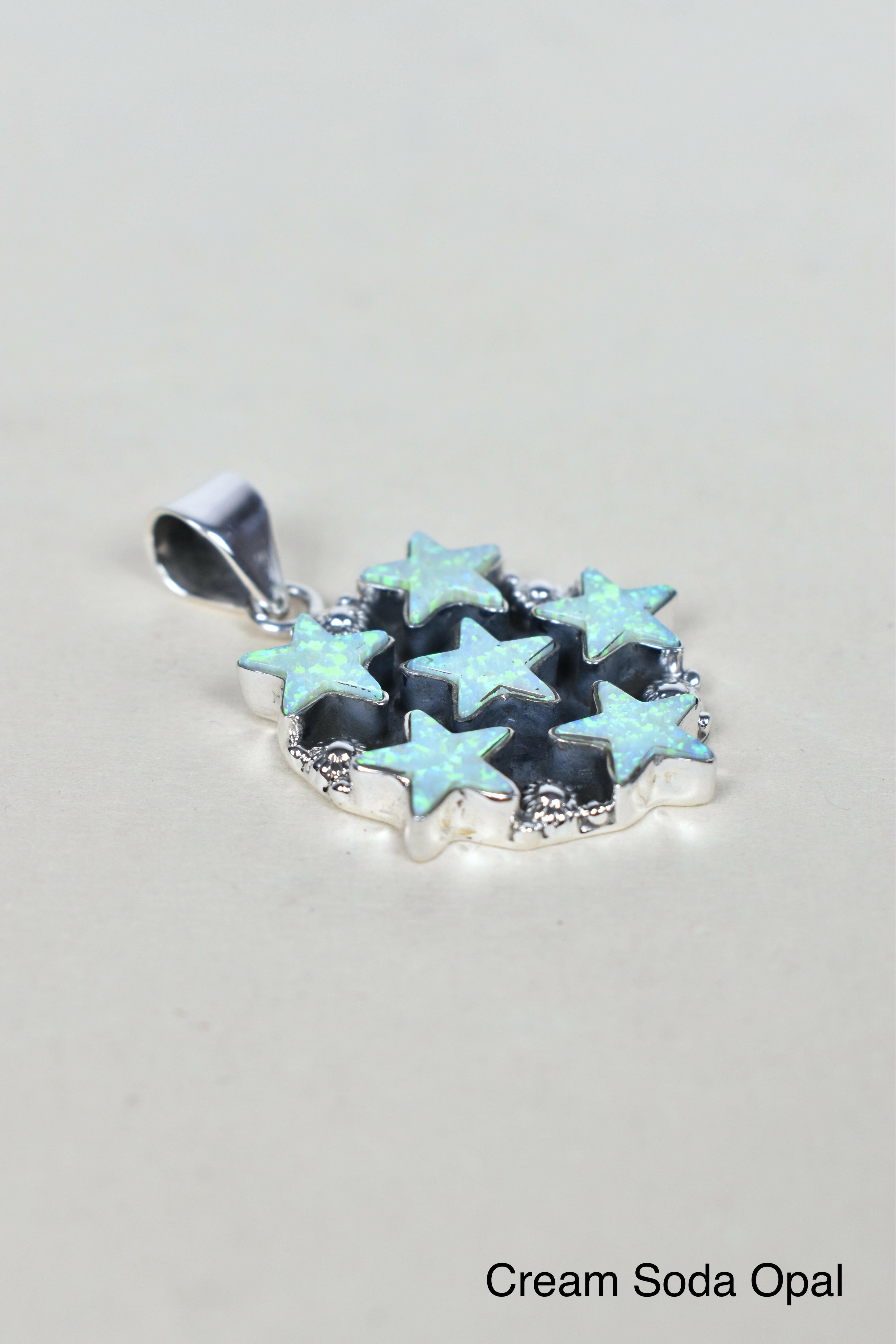 5 Star General Sterling Silver Pendant-Pendant Necklaces-Krush Kandy, Women's Online Fashion Boutique Located in Phoenix, Arizona (Scottsdale Area)