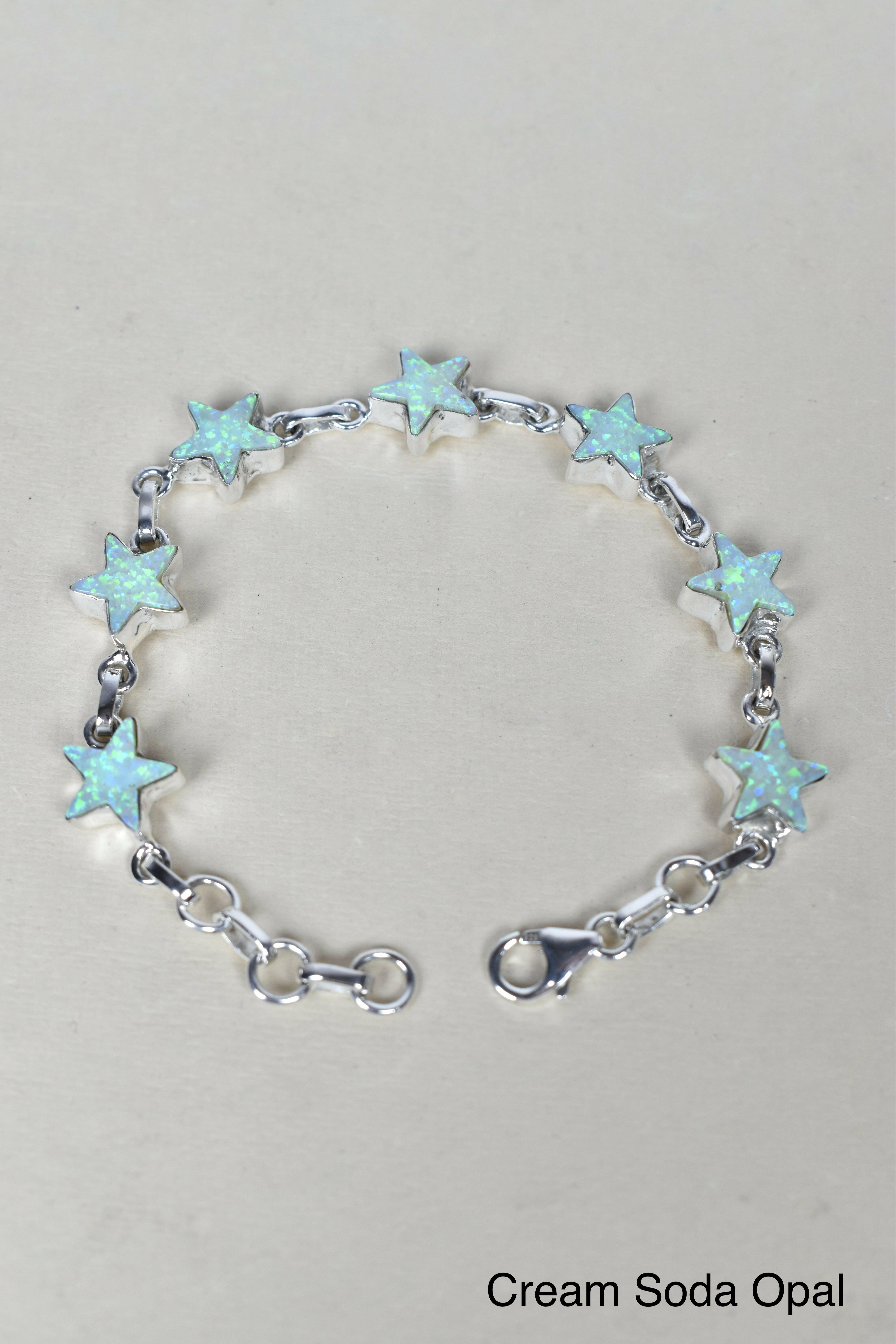7 Star General Sterling Silver Bracelet-Gemstone Bracelets-Krush Kandy, Women's Online Fashion Boutique Located in Phoenix, Arizona (Scottsdale Area)