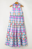 Daisy Dream Tiered Midi Dress-Dresses-Krush Kandy, Women's Online Fashion Boutique Located in Phoenix, Arizona (Scottsdale Area)