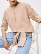 Round Neck Half Sleeve T-Shirt-Krush Kandy, Women's Online Fashion Boutique Located in Phoenix, Arizona (Scottsdale Area)